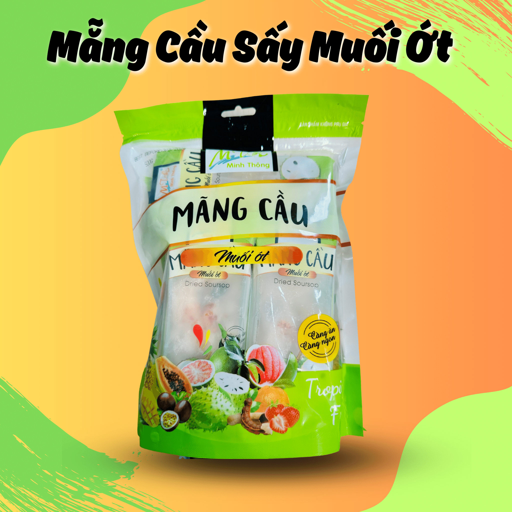 Mẵng Cầu Sấy Muối Ớt