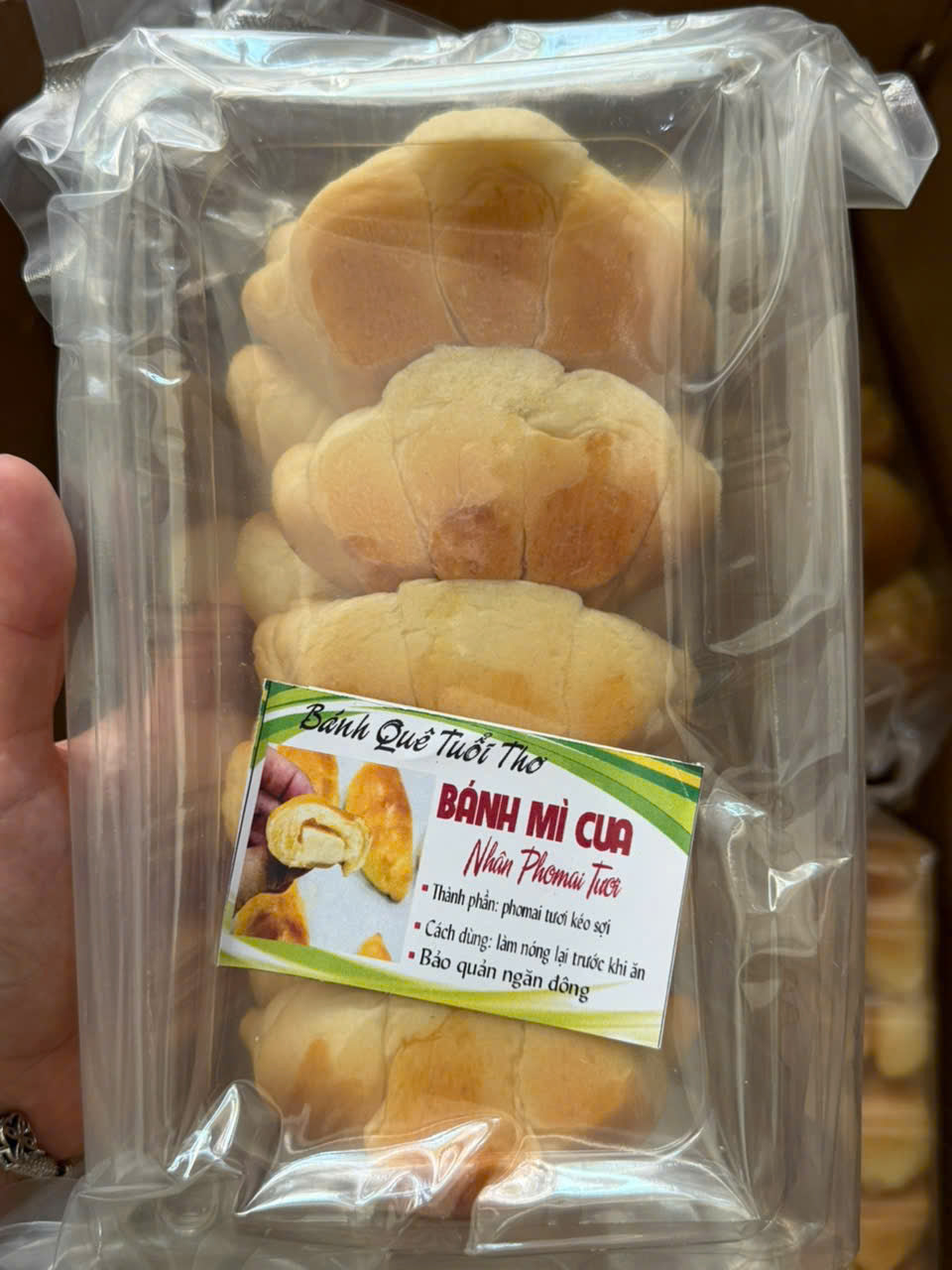 BÁNH CUA PHÔ MAI TƯƠI