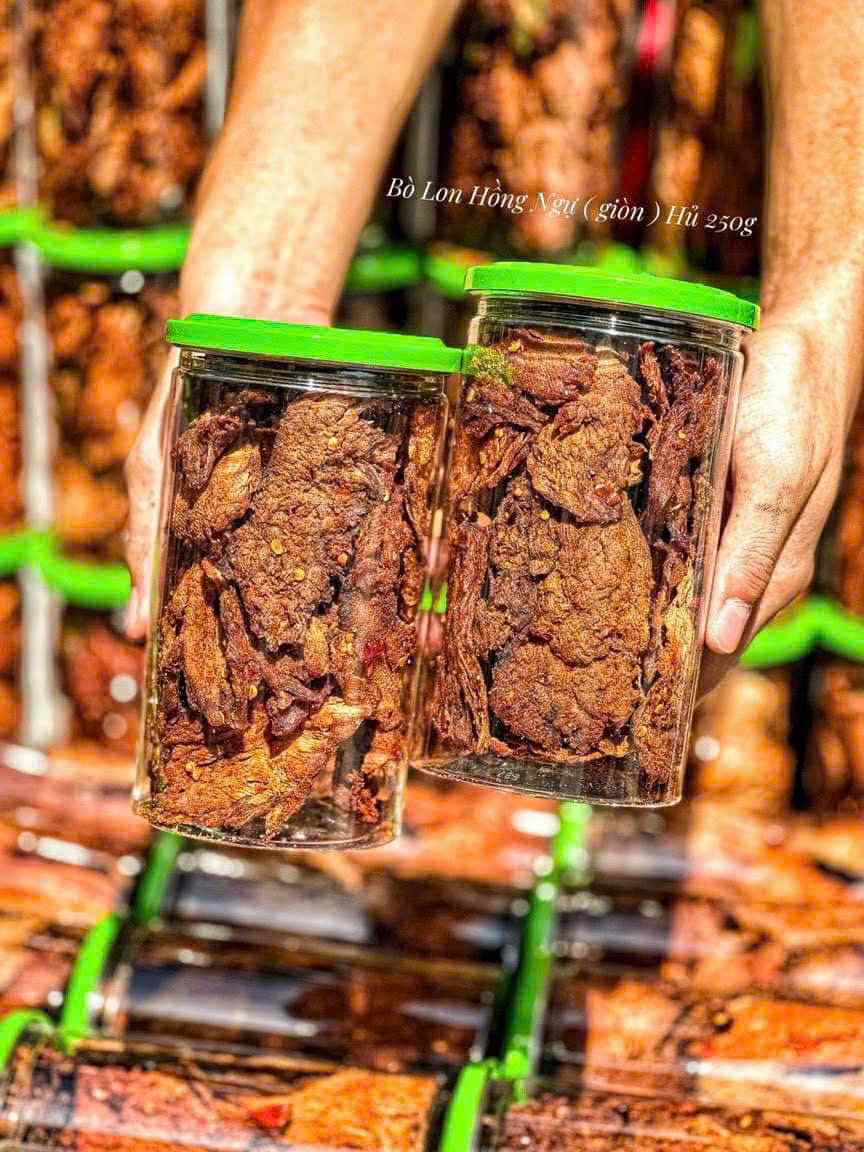 Khô Bò Giòn Hồng Ngự