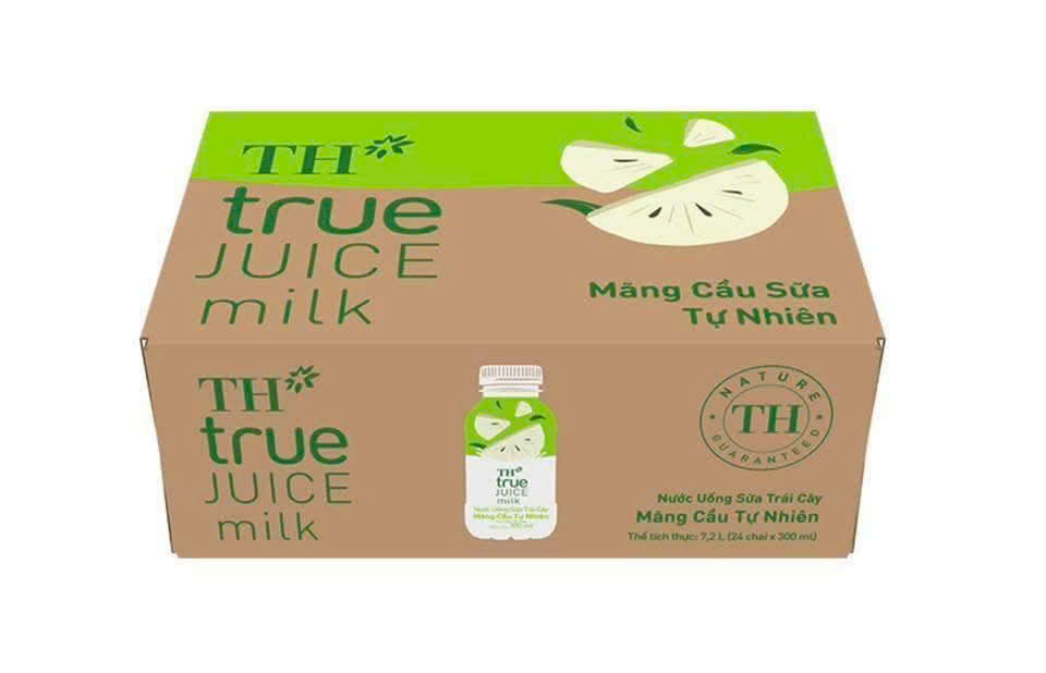 Sữa trái cây mẵng cầu TH TRUE juice milk