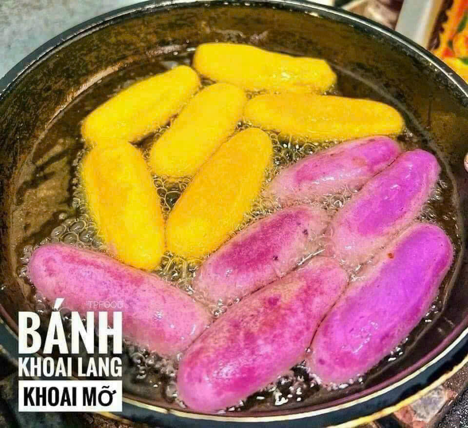 BÁNH KHOAI MỠ MIX KHOAI LANG