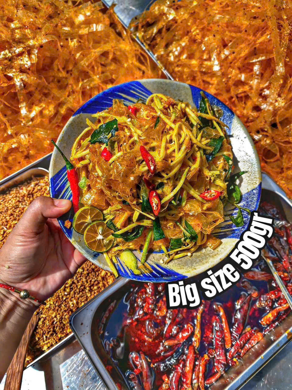 BÁNH TRÁNG DẺO PHƠI SƯƠNG SATẾ LONG AN