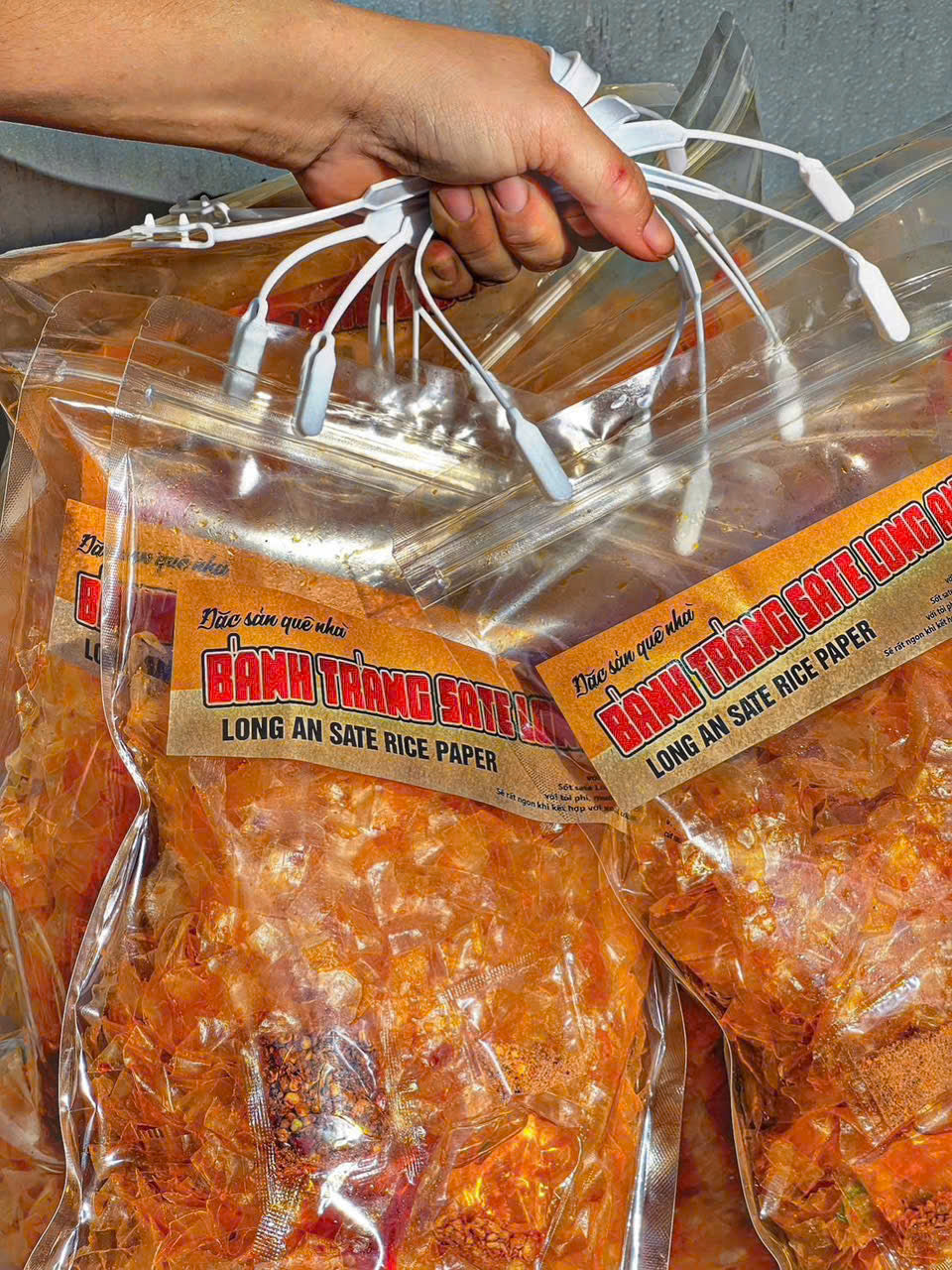 BÁNH TRÁNG DẺO PHƠI SƯƠNG SATẾ LONG AN
