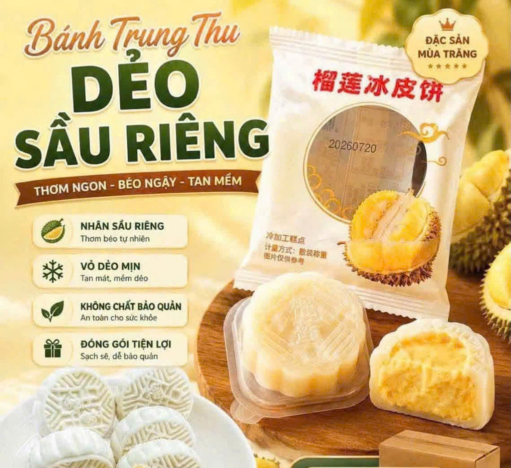 BÁNH TRUNG THU DẺO SẦU RIÊNG