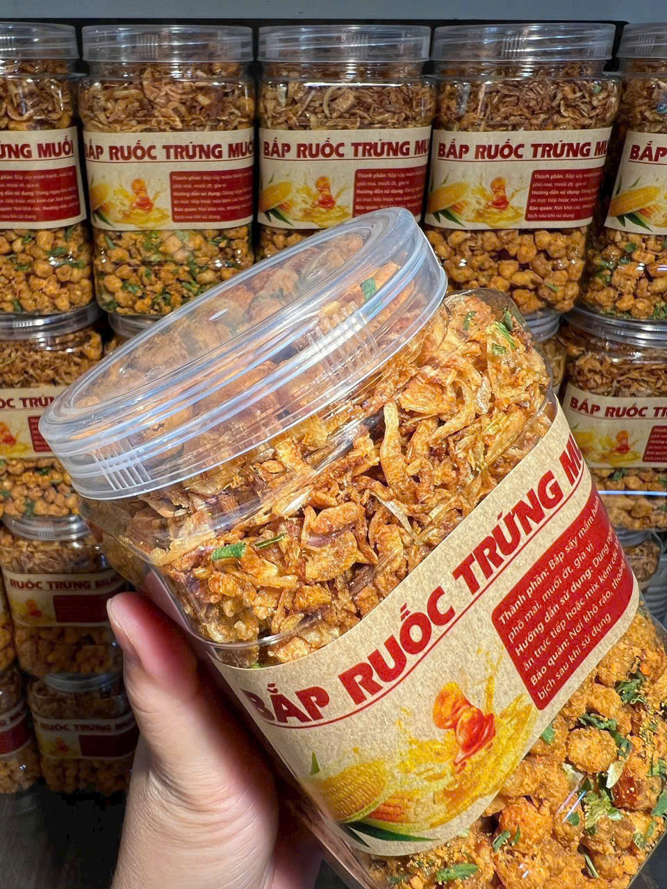 BẮP RUỐC TRỨNG MUỐI