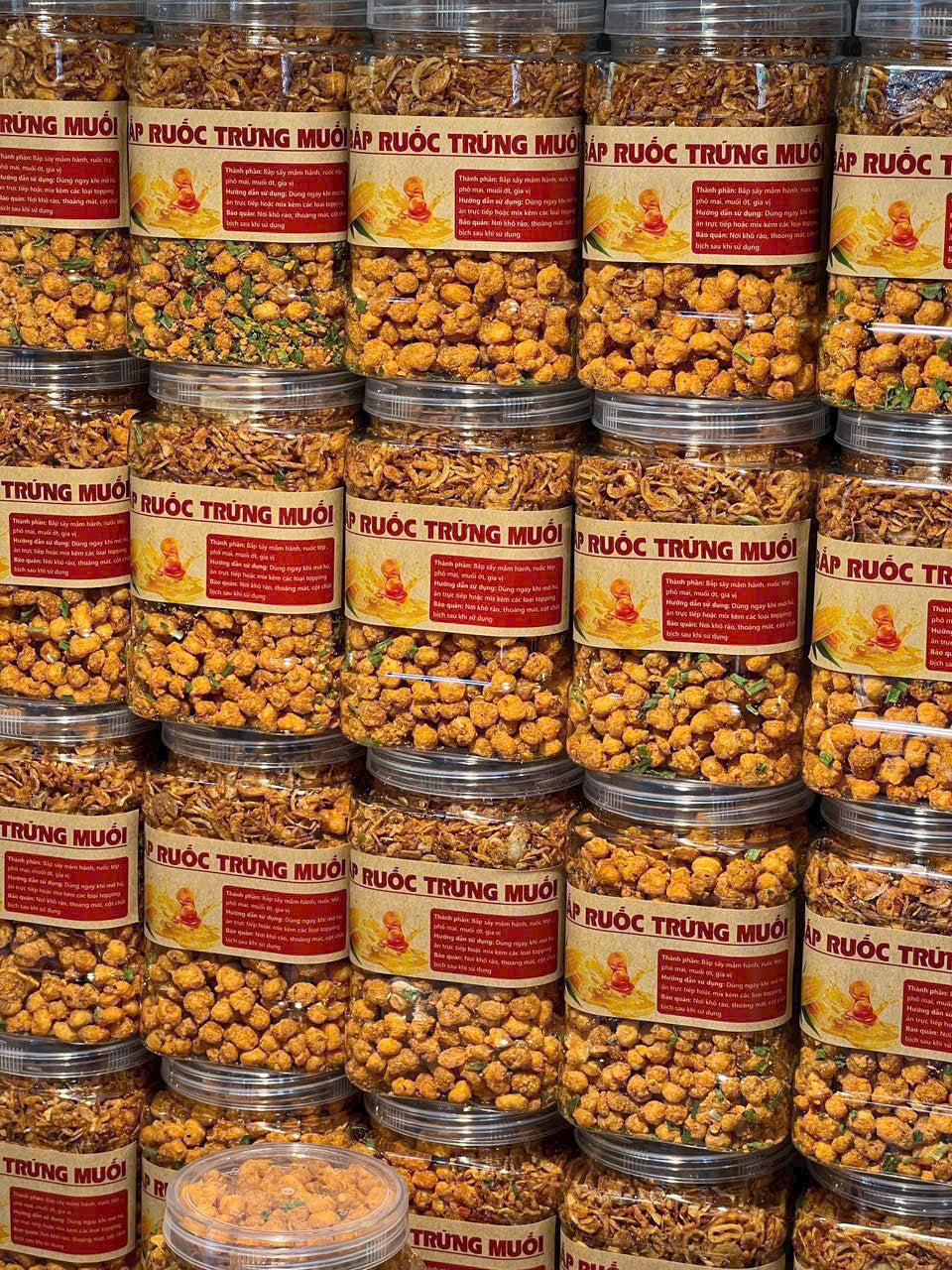 BẮP RUỐC TRỨNG MUỐI