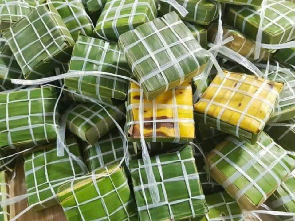 Bánh ú tro vuông