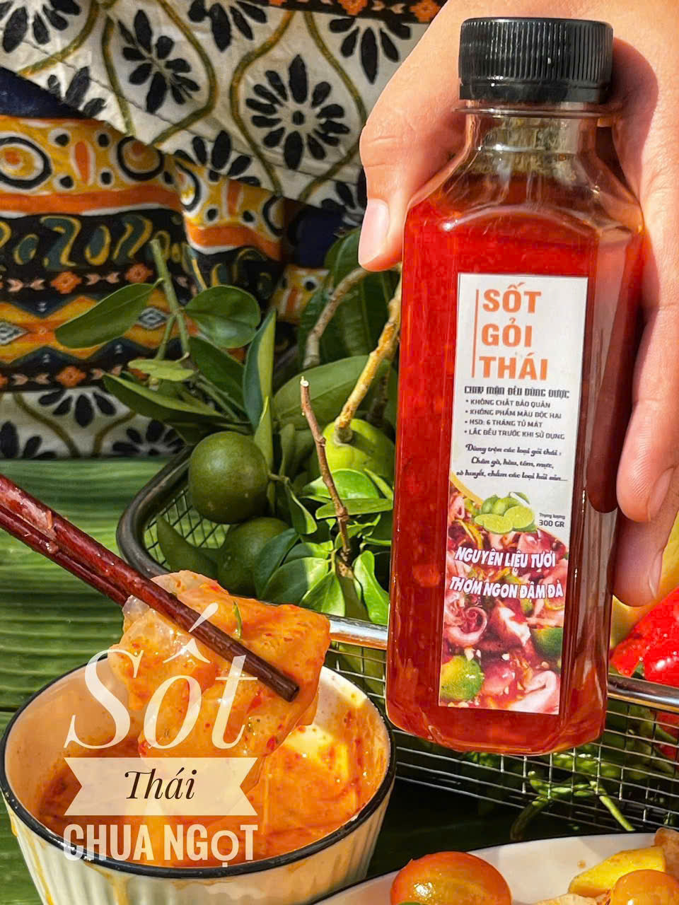 CHAI SỐT THÁI CHUA NGỌT