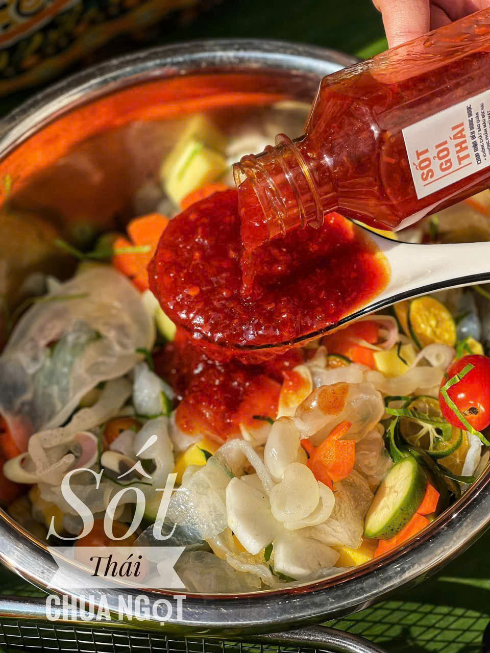 CHAI SỐT THÁI CHUA NGỌT