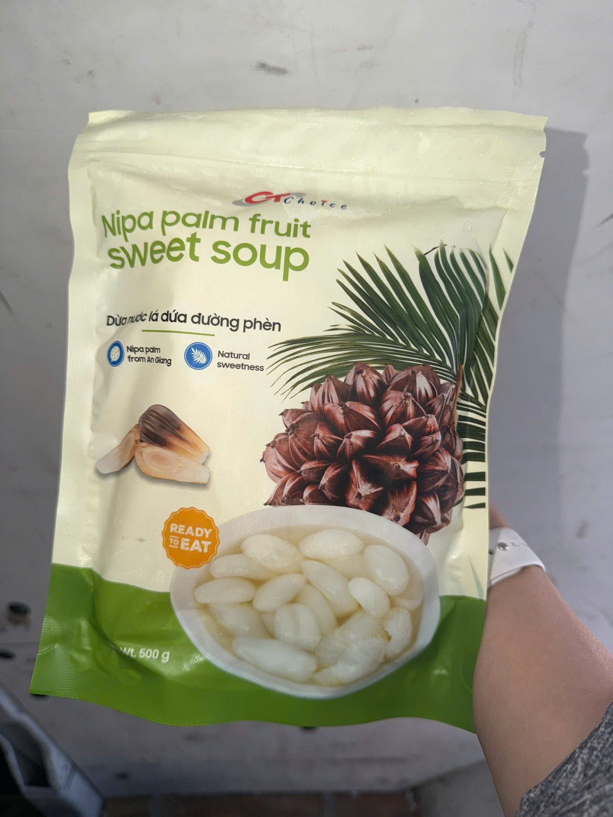 Dừa nước nước đường lá dứa