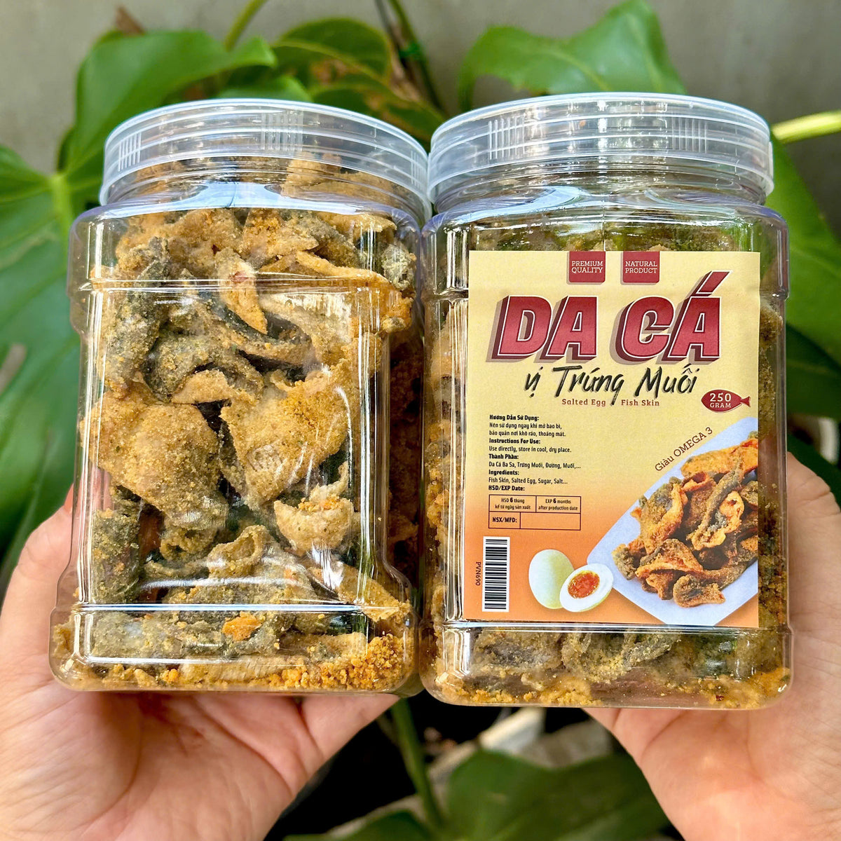 Da cá trứng muối