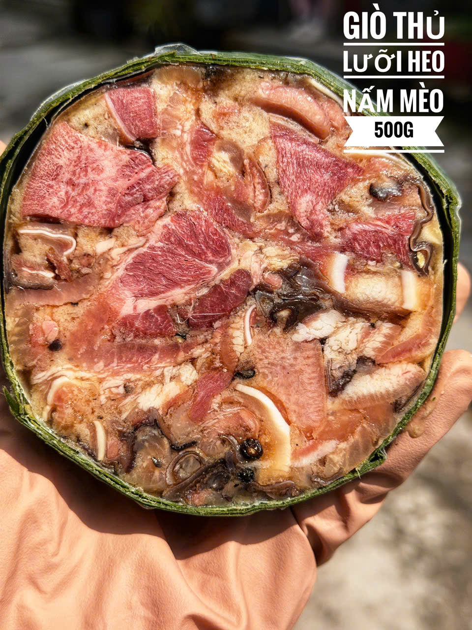GIÒ THỦ LƯỠI HEO NẤM MÈO