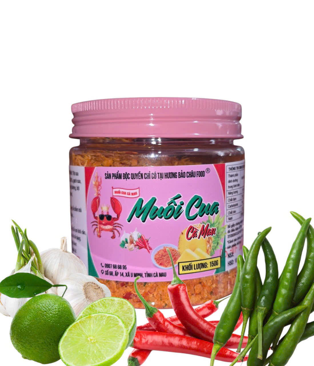 MUỐI CUA CÀ MAU chính hiệu