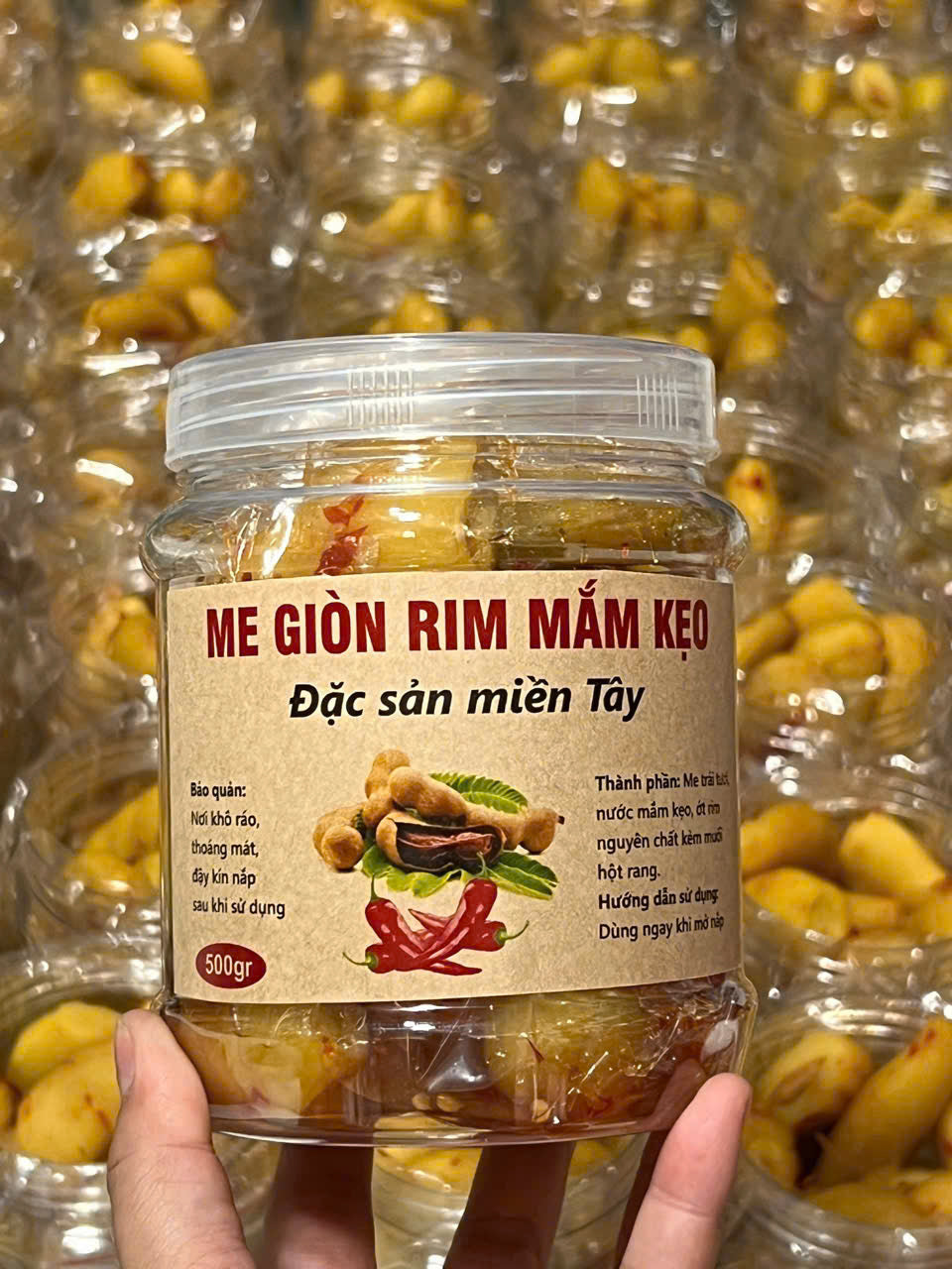 Me giòn rim mắm kẹo