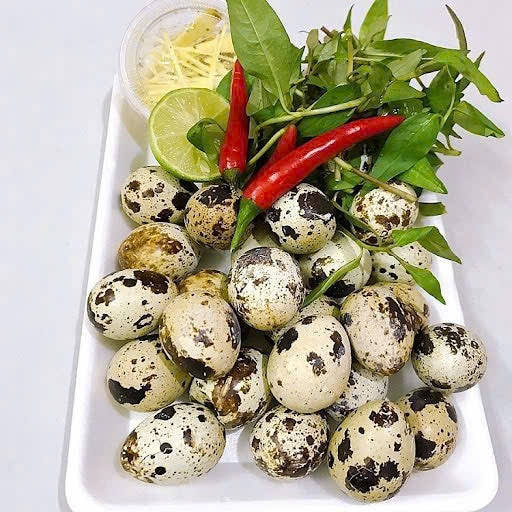 TRỨNG CÚT LỘN