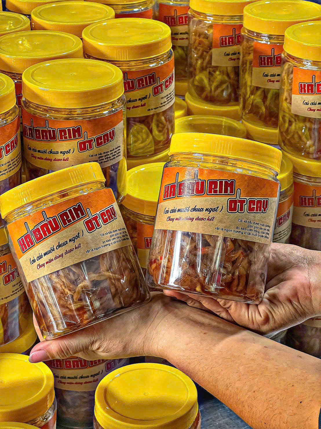 CẢI XÁ BẤU RIM CAY (ĂN CHAY ĐƯỢC)