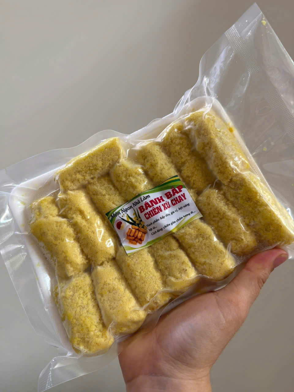 BÁNH BẮP CHIÊN XÙ