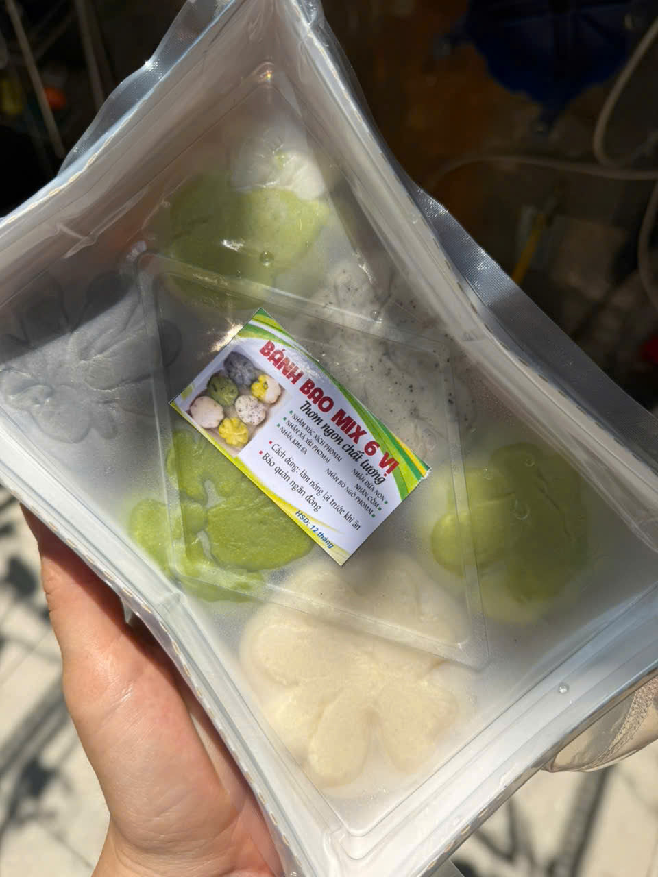 BÁNH BAO mix 6 vị