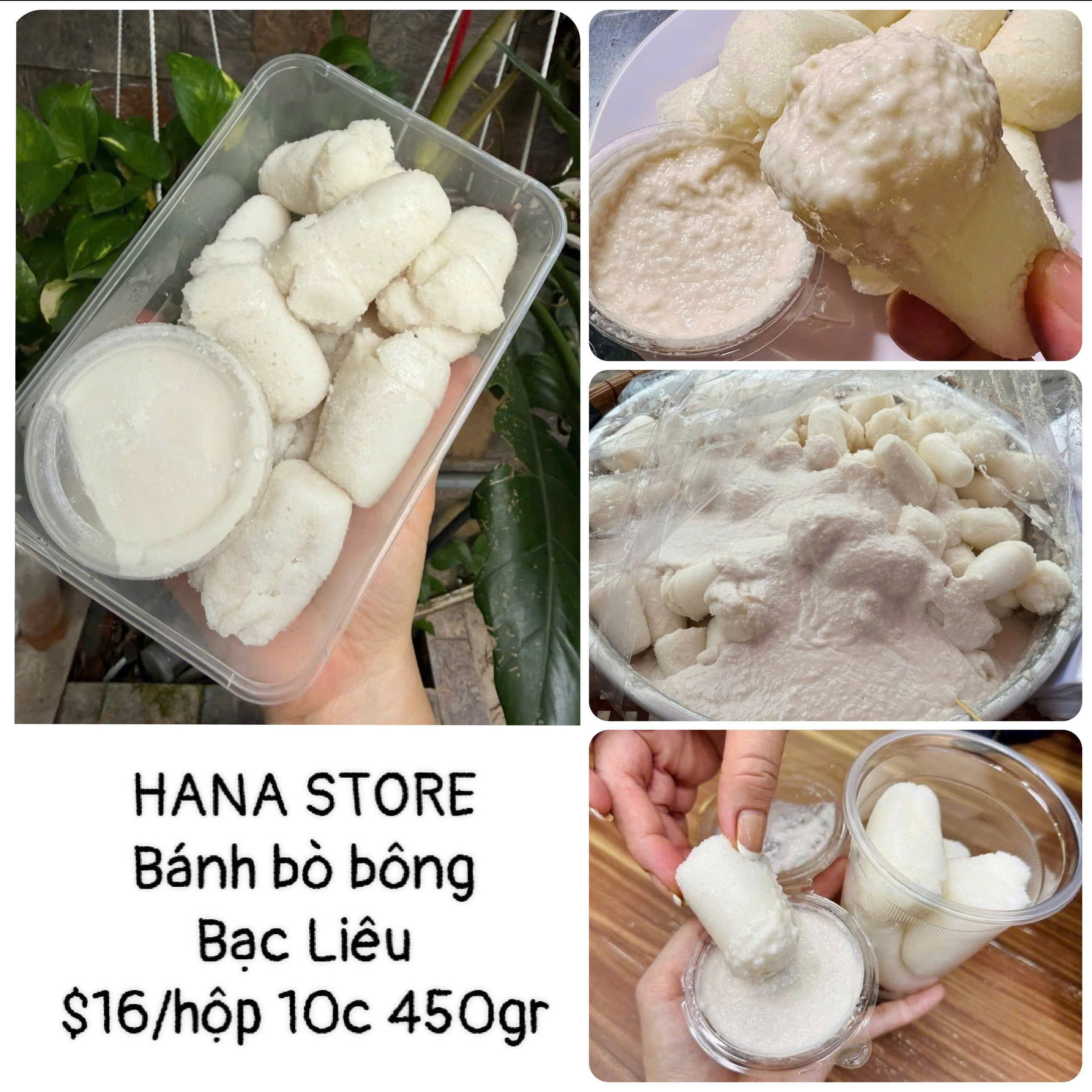 Bánh bò bông Bạc Liêu