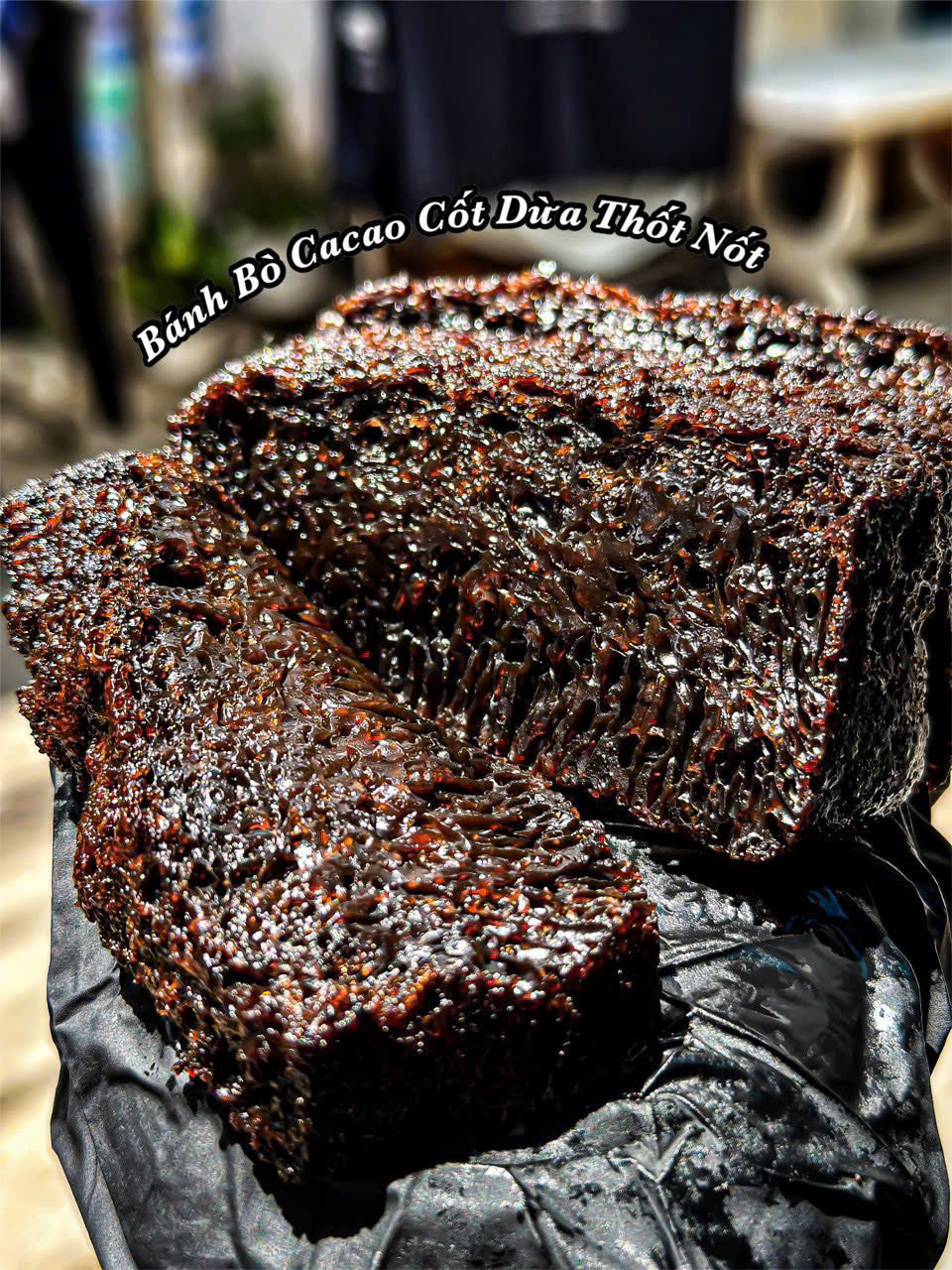 BÁNH BÒ CACAO CỐT DỪA THỐT NỐT
