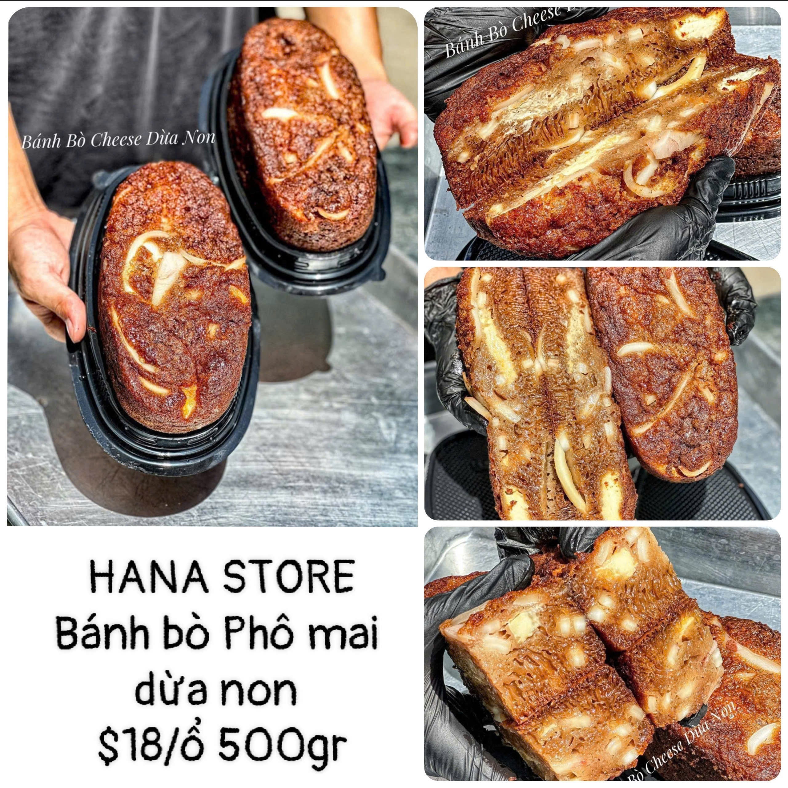 Bánh bò Phô mai dừa no