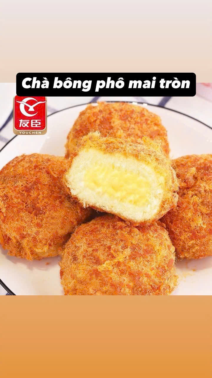 Bánh Chà bông phô mai tròn