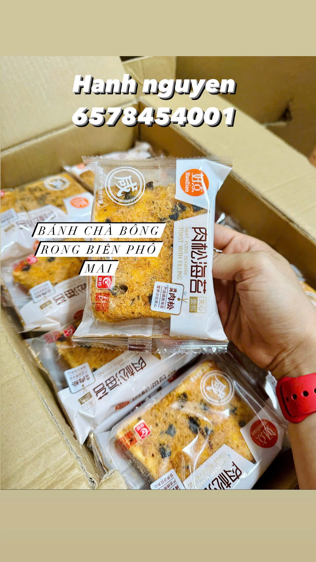 Bánh Đài Loan mix đủ loại