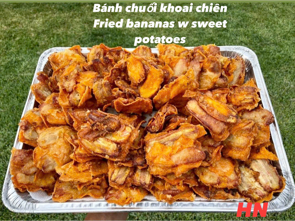 BÁNH CHUỐI KHOAI LANG CHIÊN
