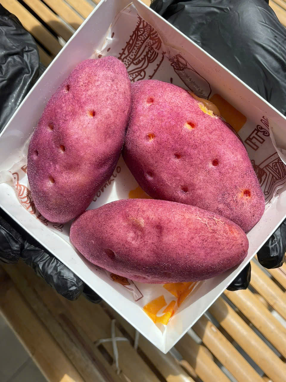 BÁNH CỦ KHOAI LANG PHÔ MAI