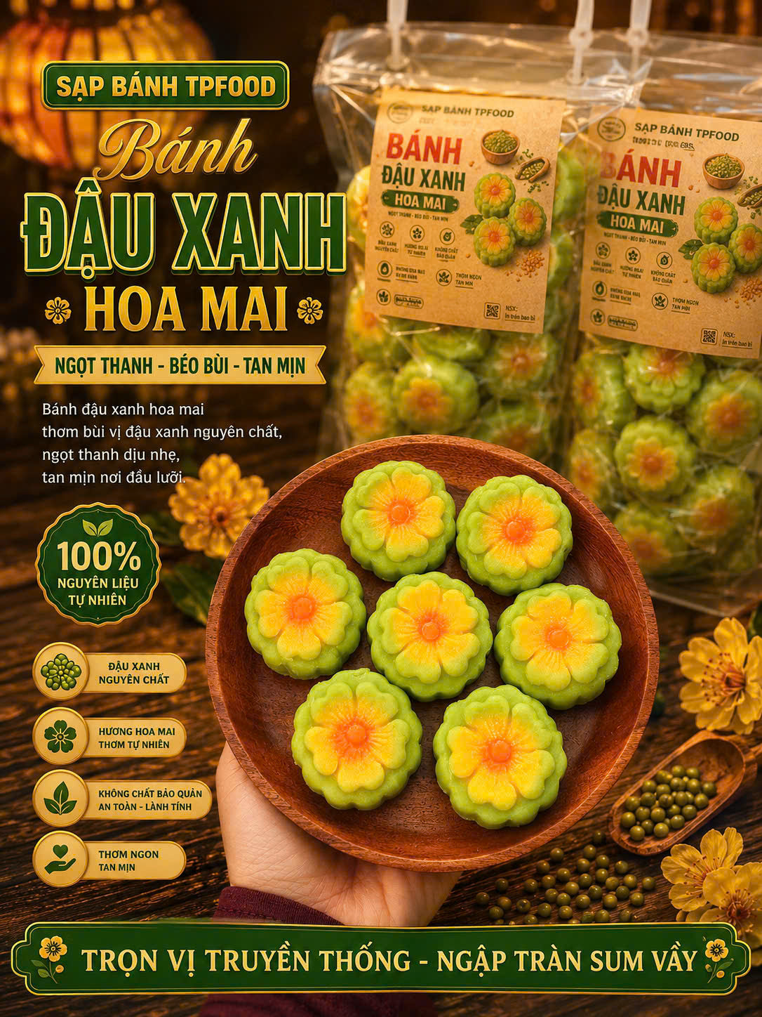 BÁNH ĐẬU XANH TƯƠI