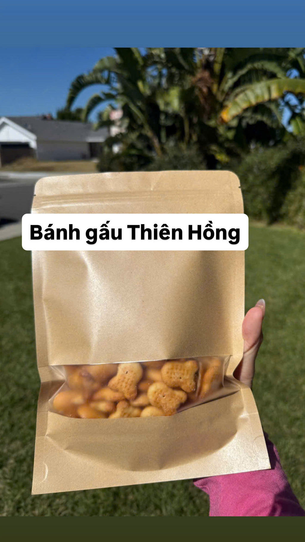 Bánh gấu hiệu Thiên Hồng