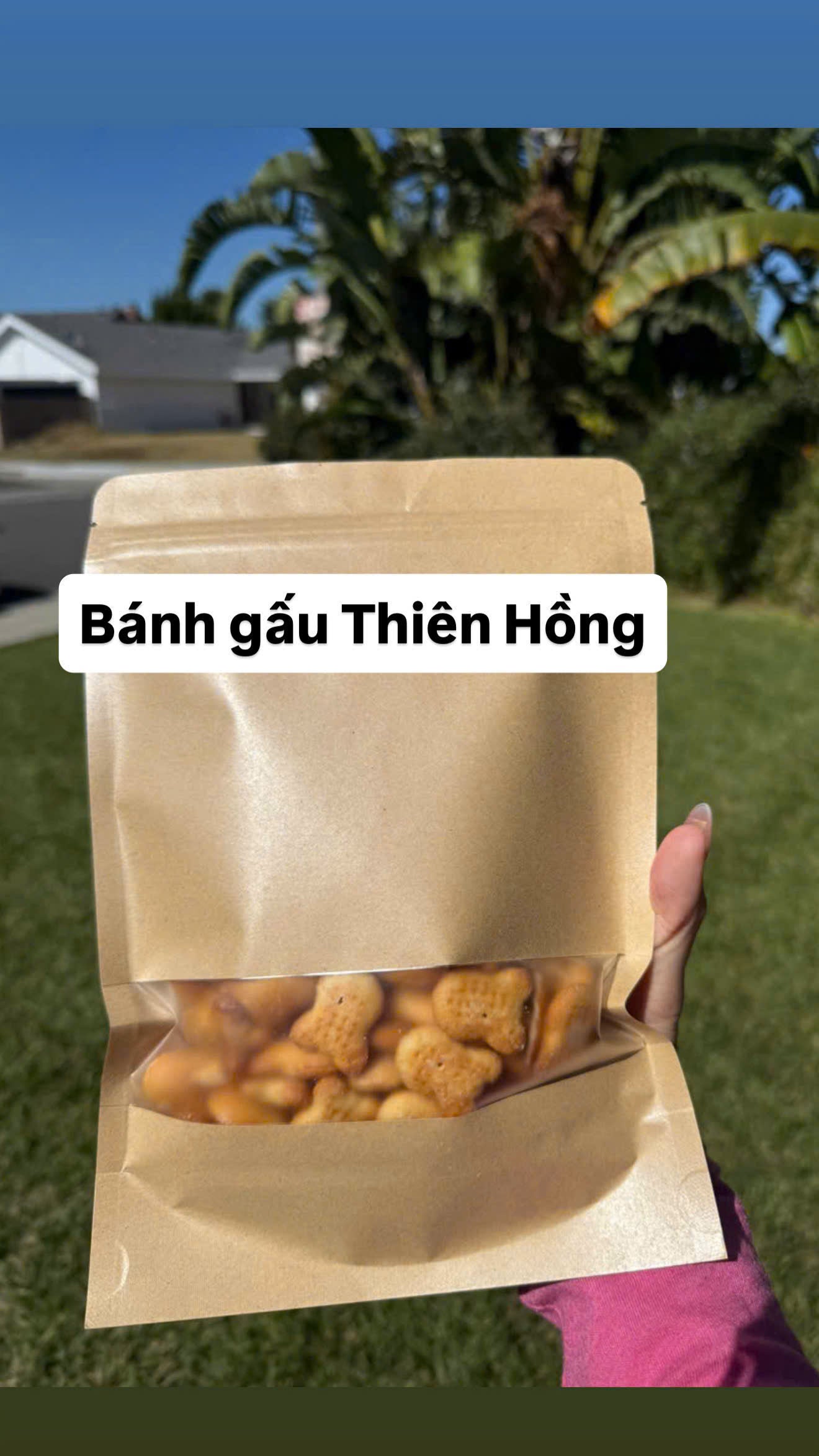 Bánh gấu hiệu Thiên Hồng