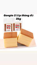 Bánh Gongto 2 lớp thùng đỏ 2kg