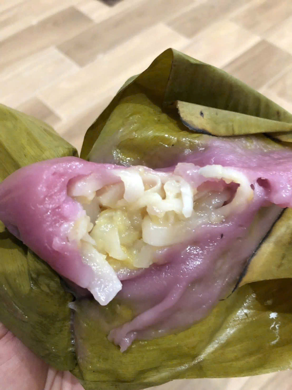 Bánh ít dừa non sầu riêng