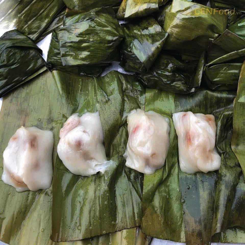BÁNH ÍT MẶN TÔM THỊT GÓI LÁ CHUỐI