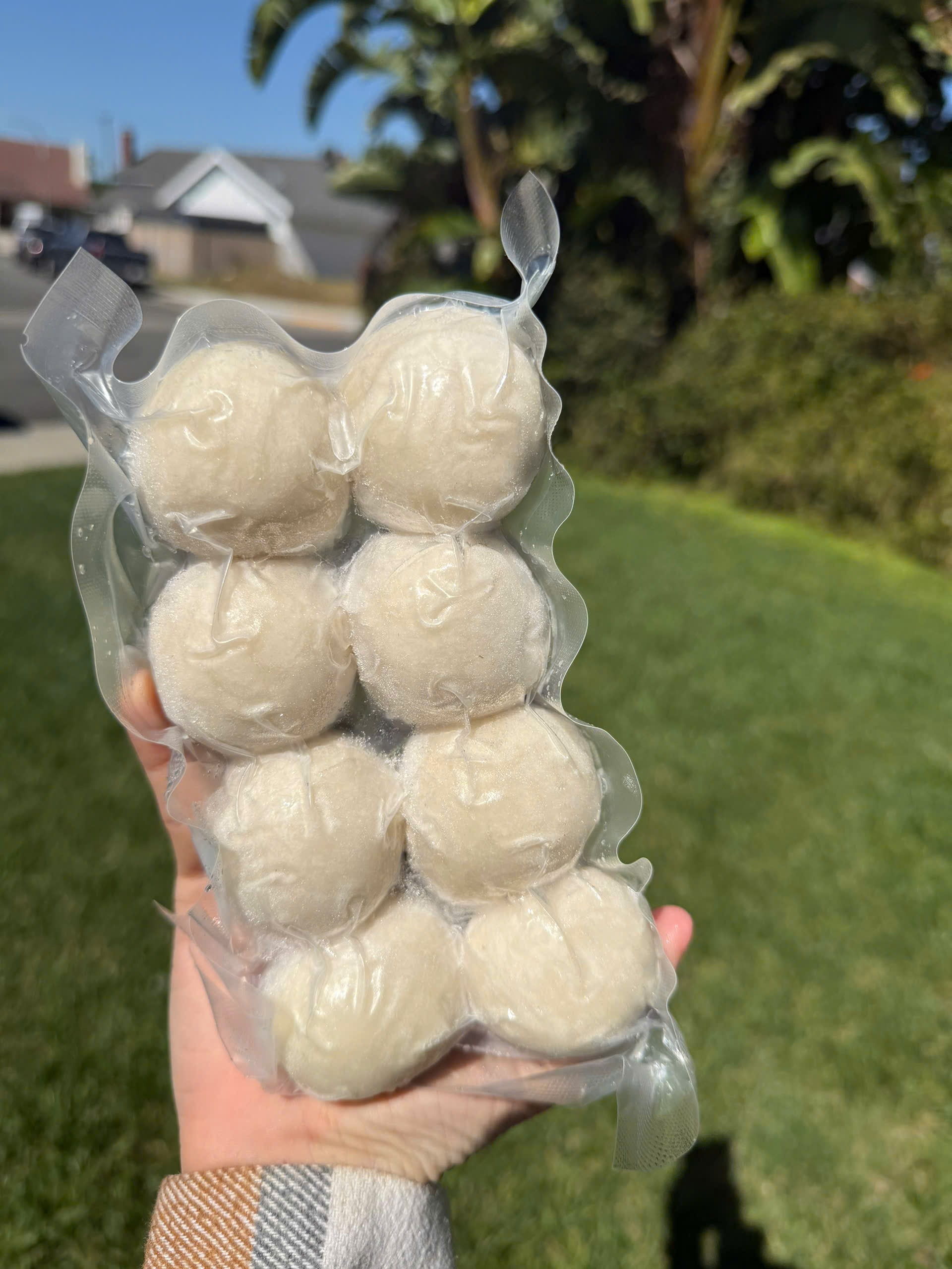 BÁNH ÍT TRẦN nhân đậu xanh tôm