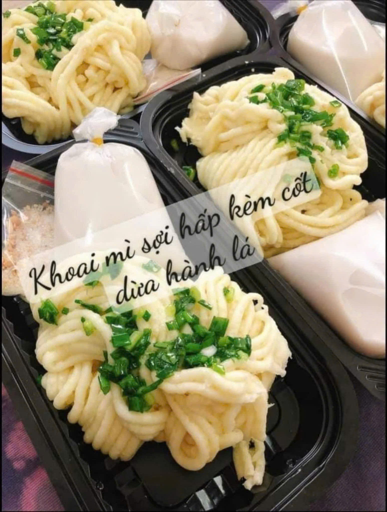 BÁNH KHOAI MÌ XAY CỐT DỪA