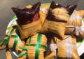 Bánh lá Dừa Nếp Than