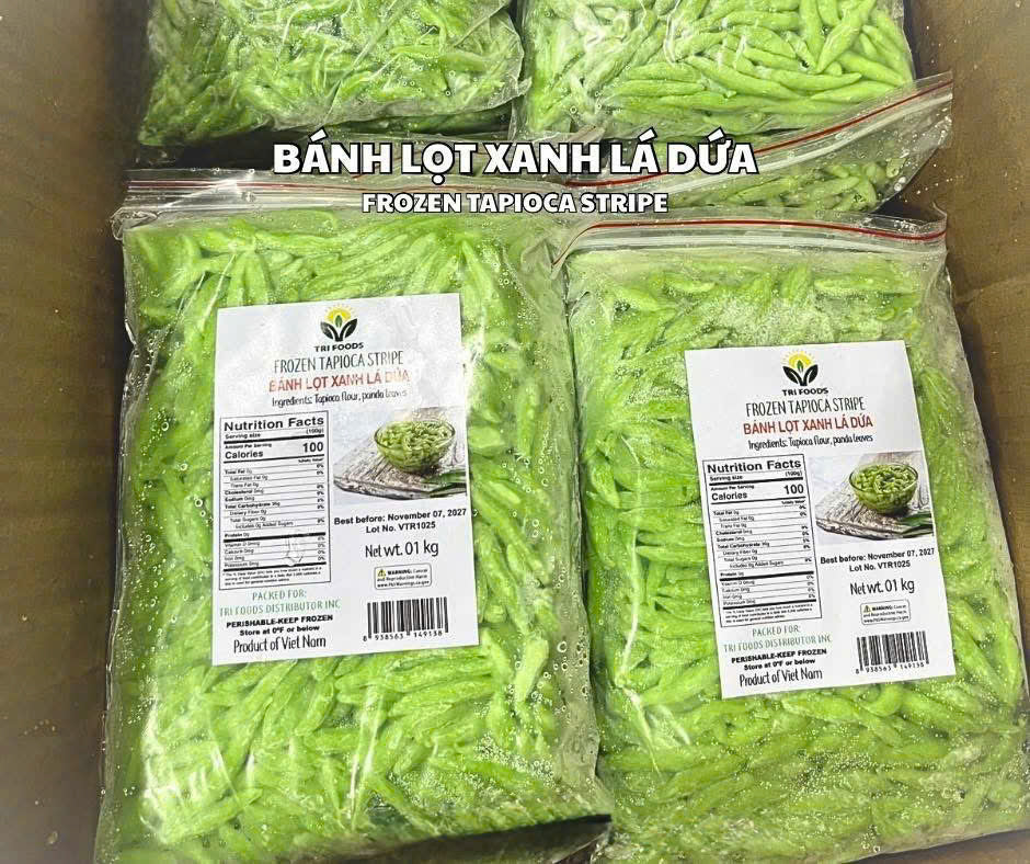 Bánh lọt xanh lá dứa