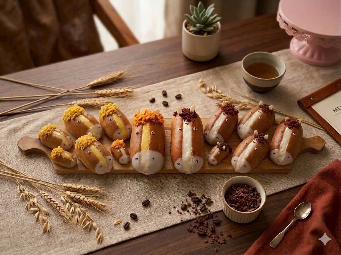 Bánh mì hoa cúc handmade NGỰA
