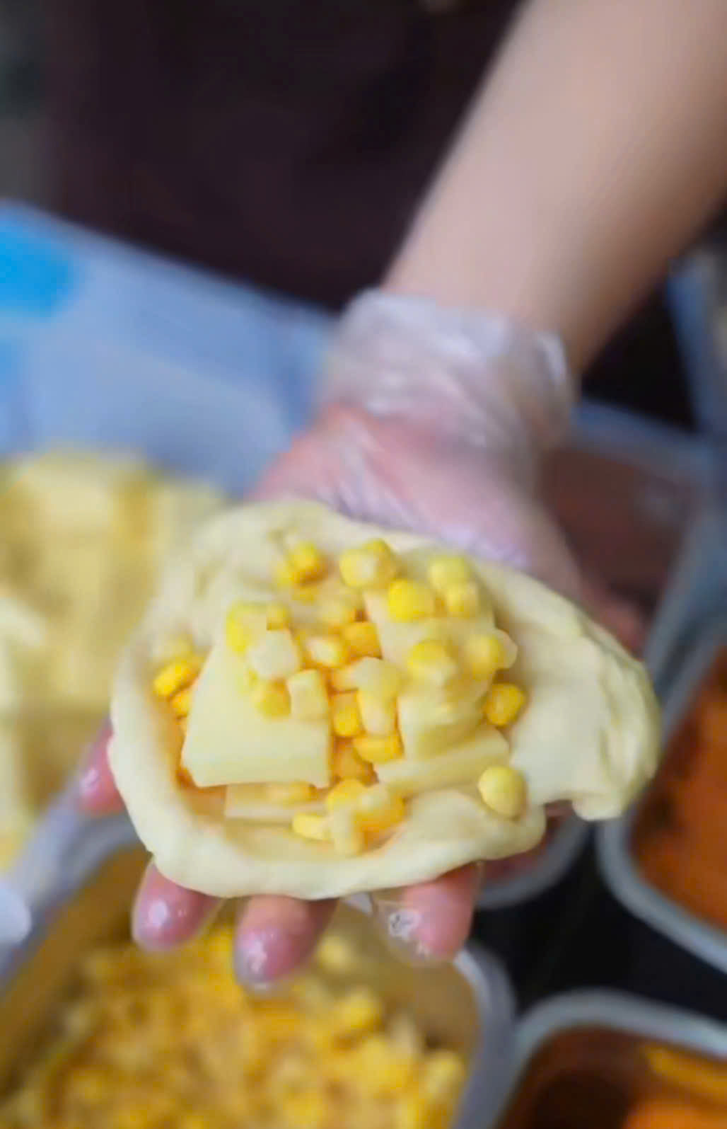 Bánh Ngô phomai nướng
