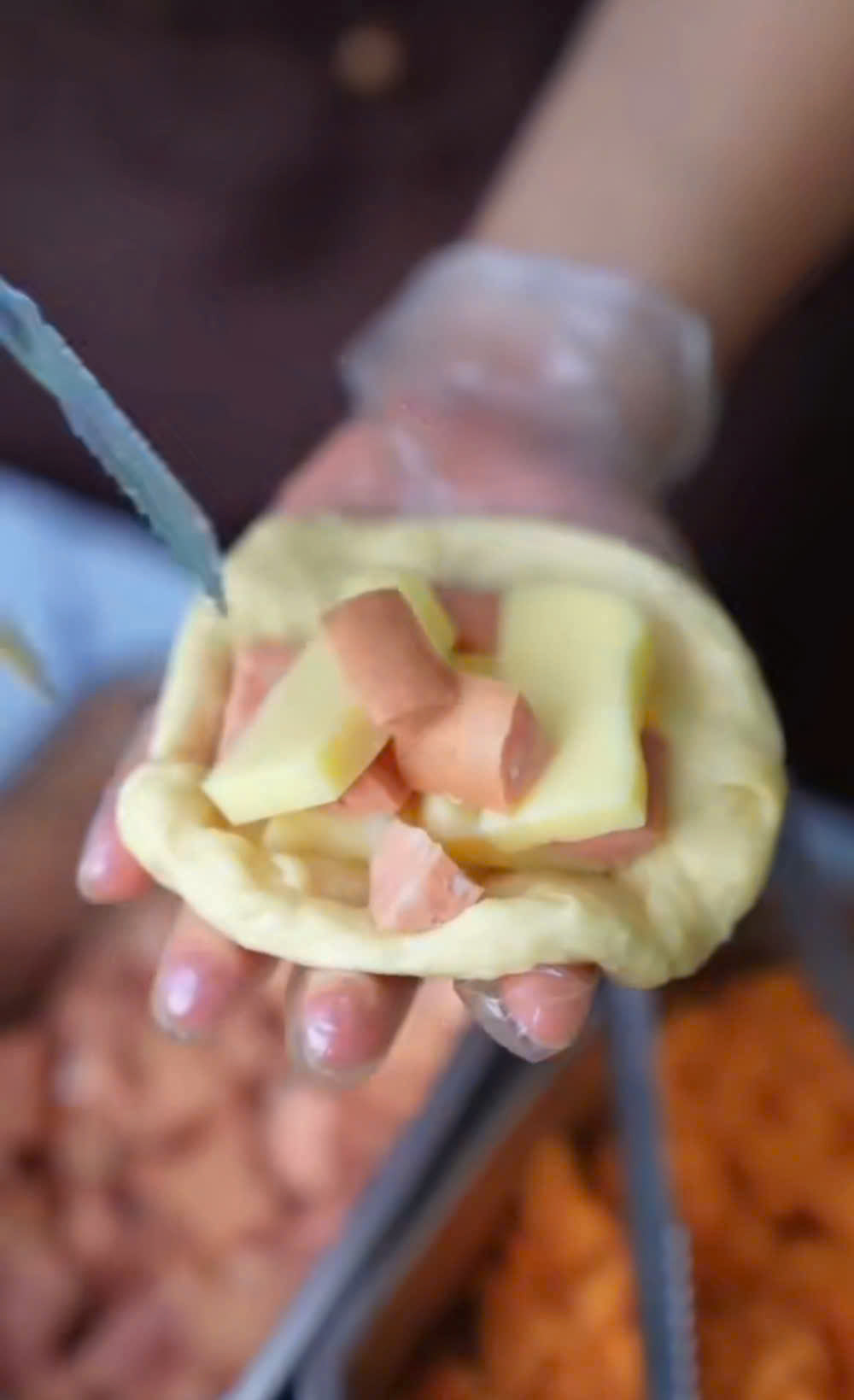 Bánh Ngô phomai nướng