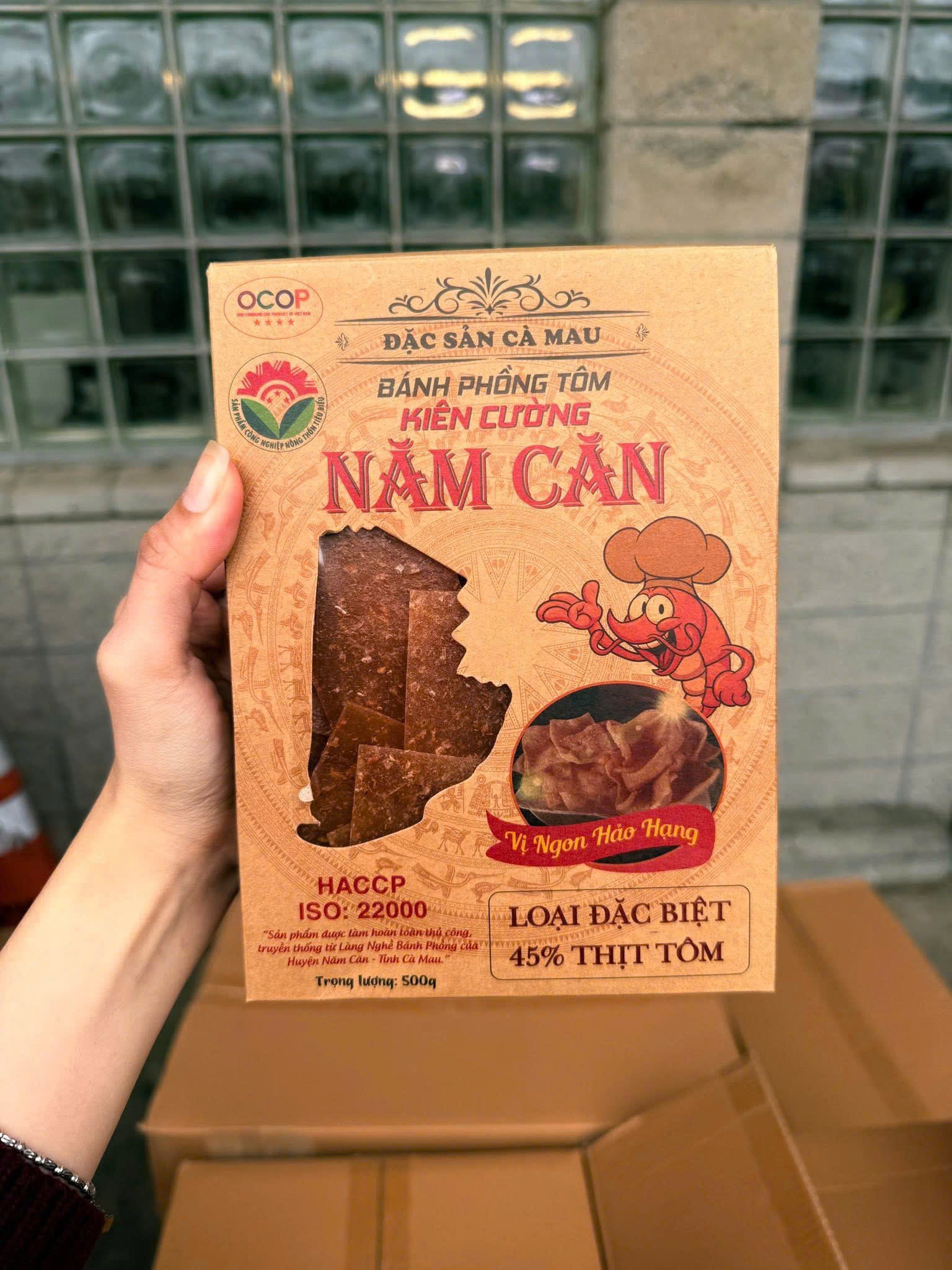 Bánh phồng tôm năm căn