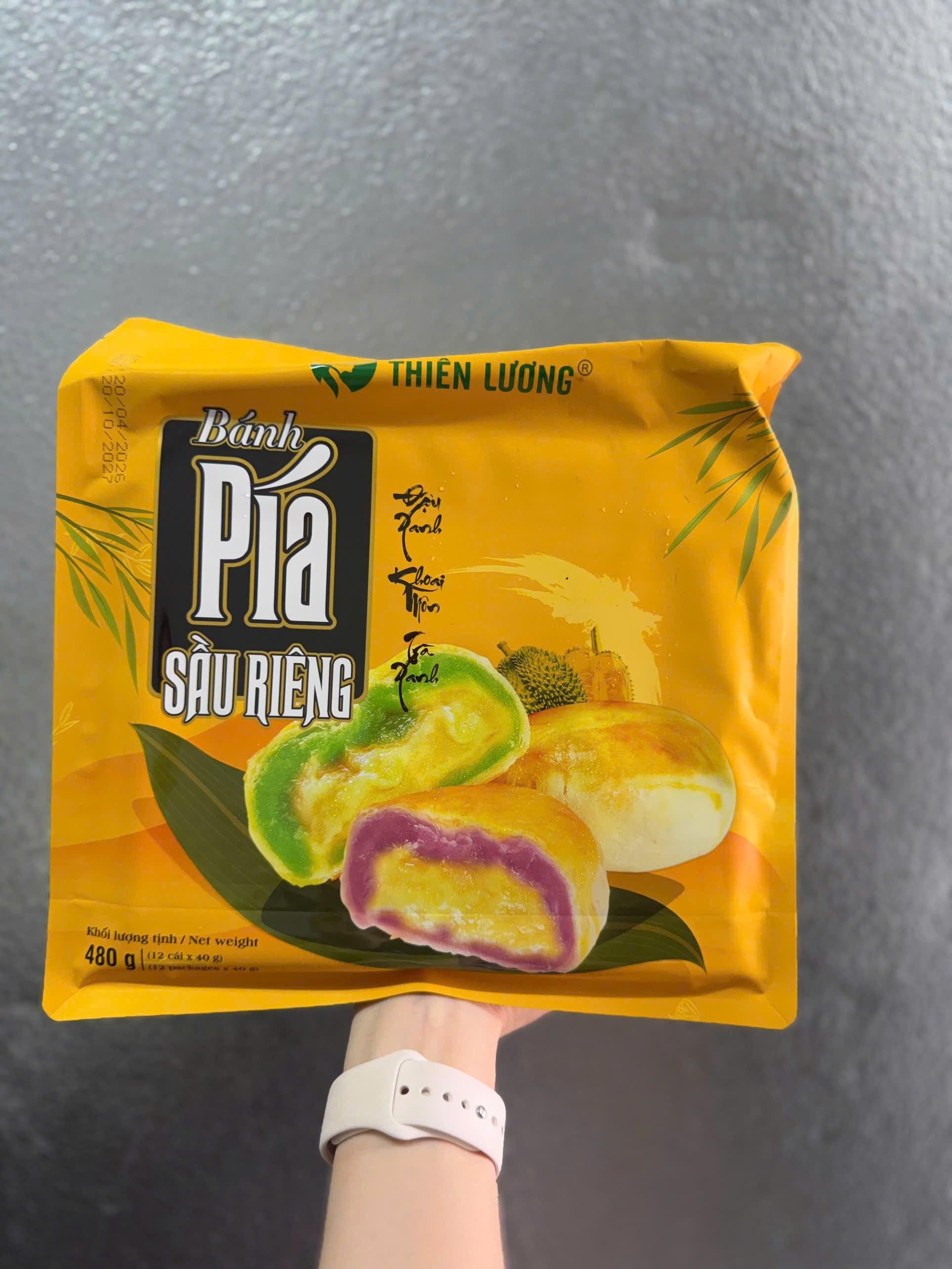 Bánh pía sầu riêng 3 vị