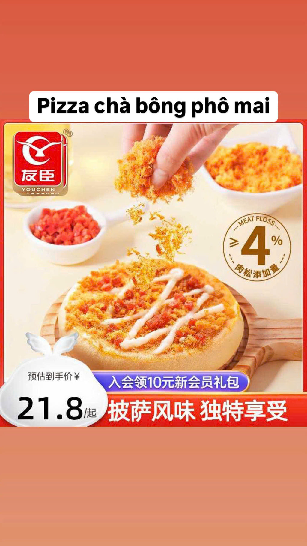 Bánh Đài Loan mix đủ loại