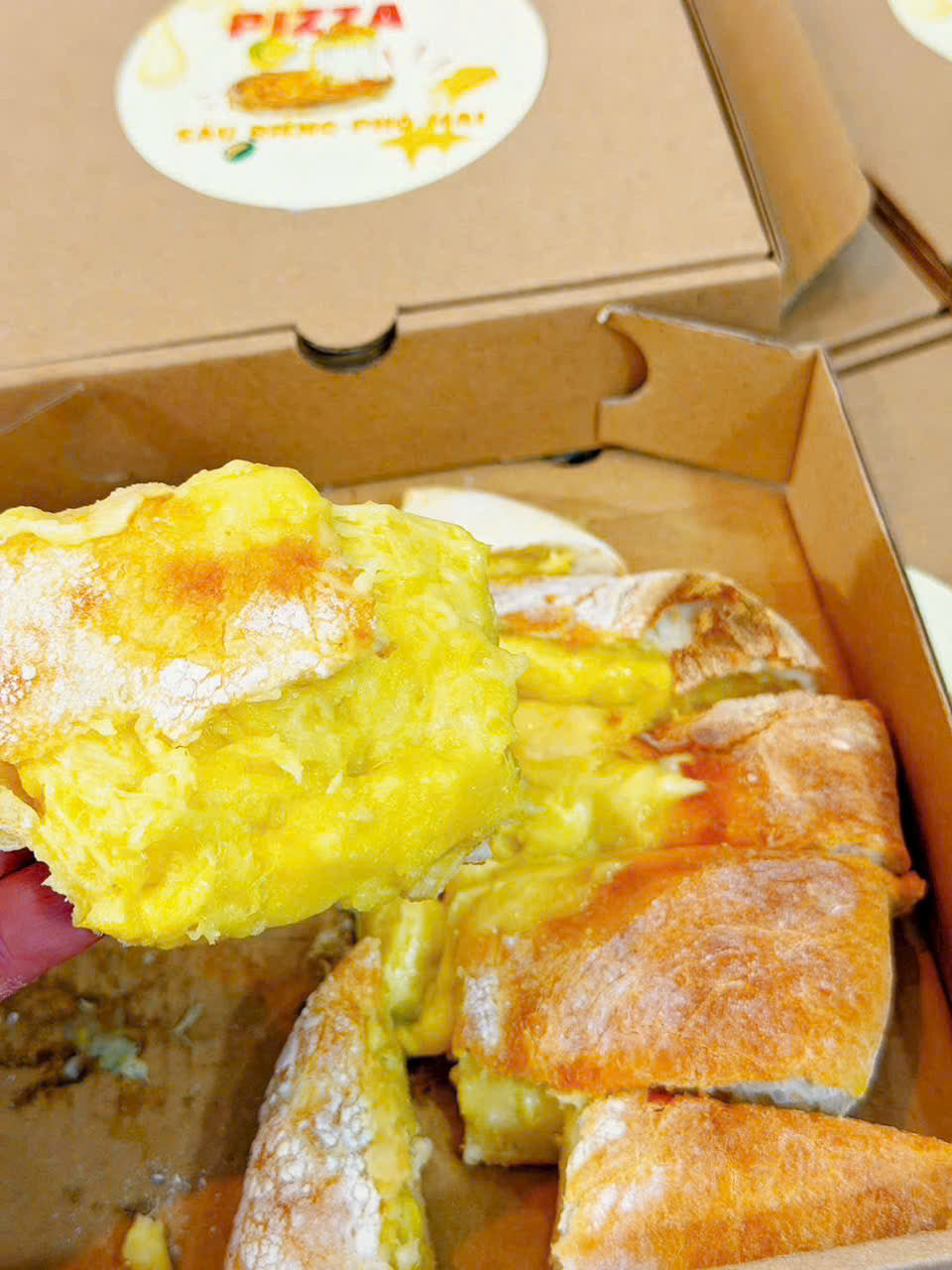 BÁNH PIZZA SẦU RIÊNG PHOMAI