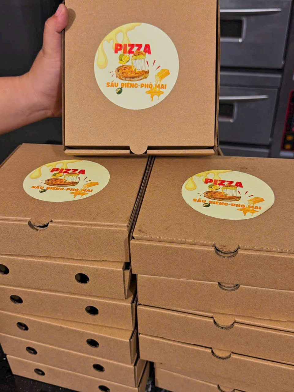 BÁNH PIZZA SẦU RIÊNG PHOMAI