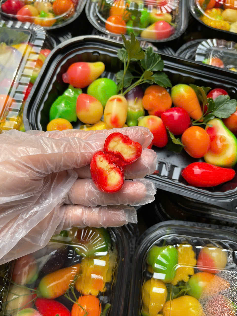 BÁNH Rau Câu ĐẬU XANH TRÁI CÂY