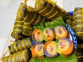 BÁNH TÉT 3 màu Trà Vinh trứng muối