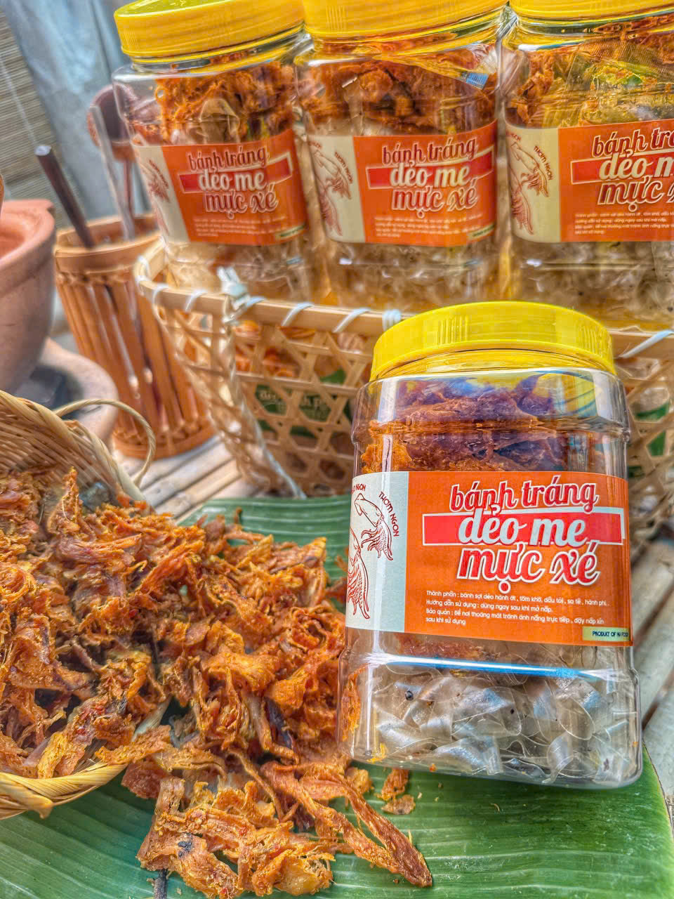 BÁNH TRÁNG dẻo me MỰC XÉ